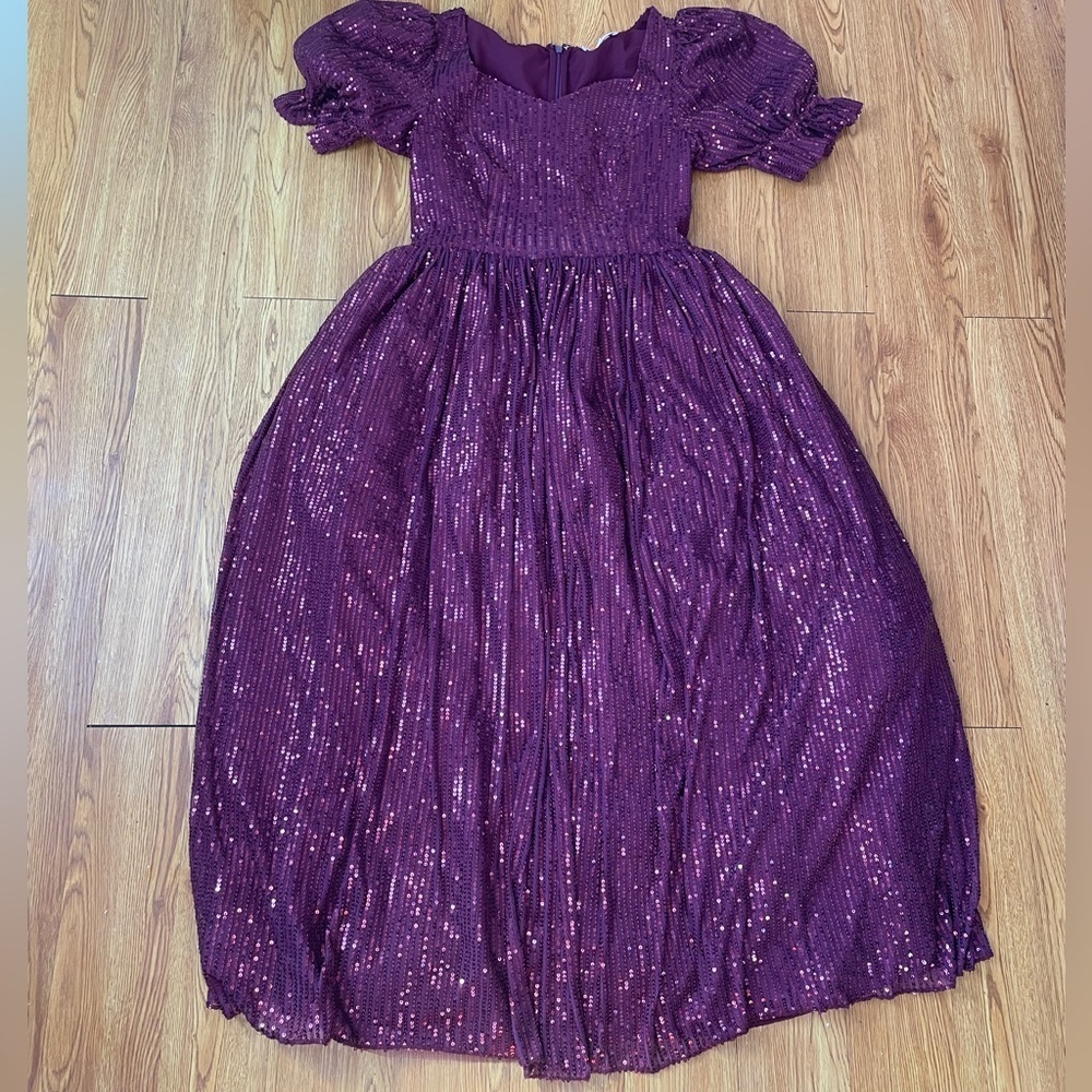Ivy city Clara plum sequin - Picture 3 of 8